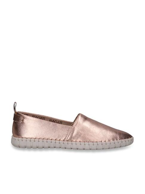 bagatt women's bali metallic flat ballets