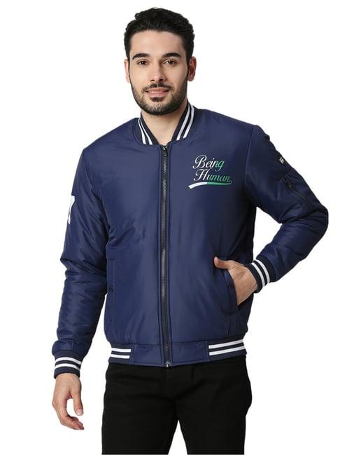 being human mens jackets-bright navy