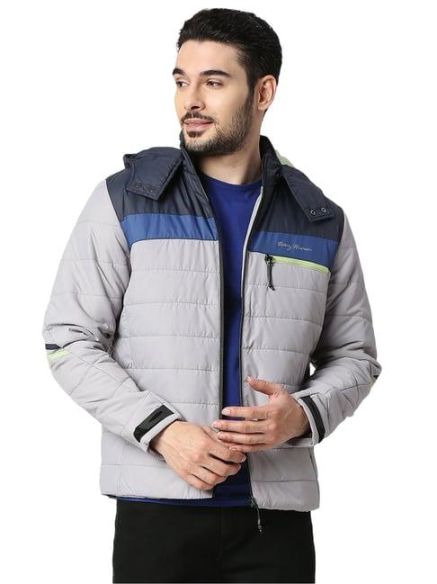 being human mens jackets-grey