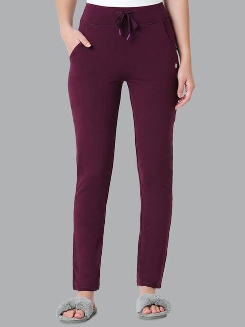 van heusen wine cotton lounge pants