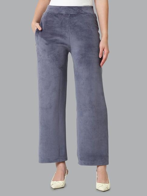 van heusen grey mid rise pants