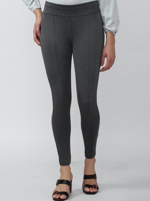 van heusen grey mid rise tights