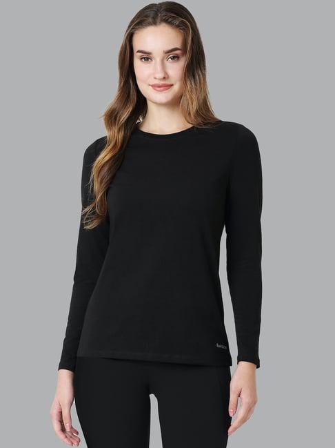 van heusen black cotton t-shirt