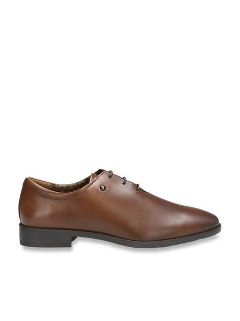 van heusen men's brown oxford shoes