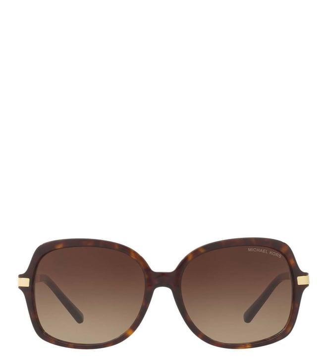 michael kors brown gradient butterfly sunglasses for women