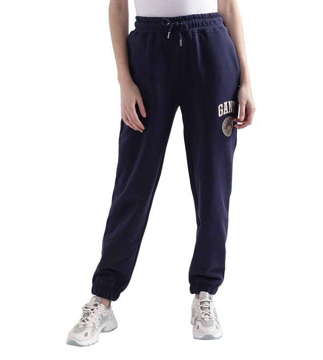 gant blue logo relaxed fit joggers