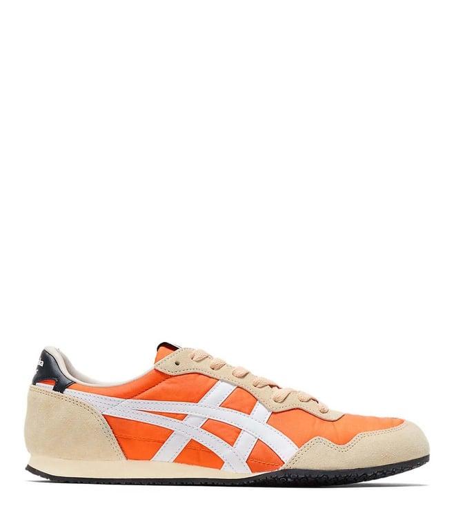 onitsuka tiger unisex serrano habanero & white sneakers