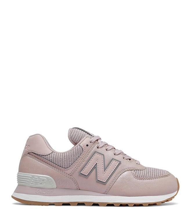 new balance women's 574 tan sneakers