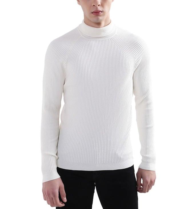 antony morato ivory slim fit sweater