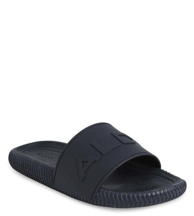 aldo men's poolslide410 navy slide sandals