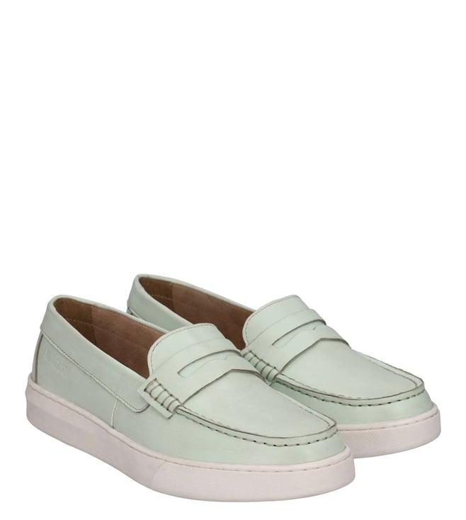 bagatt women's jola light green loafers