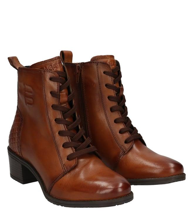 bagatt women's ruby cognac ankle boots