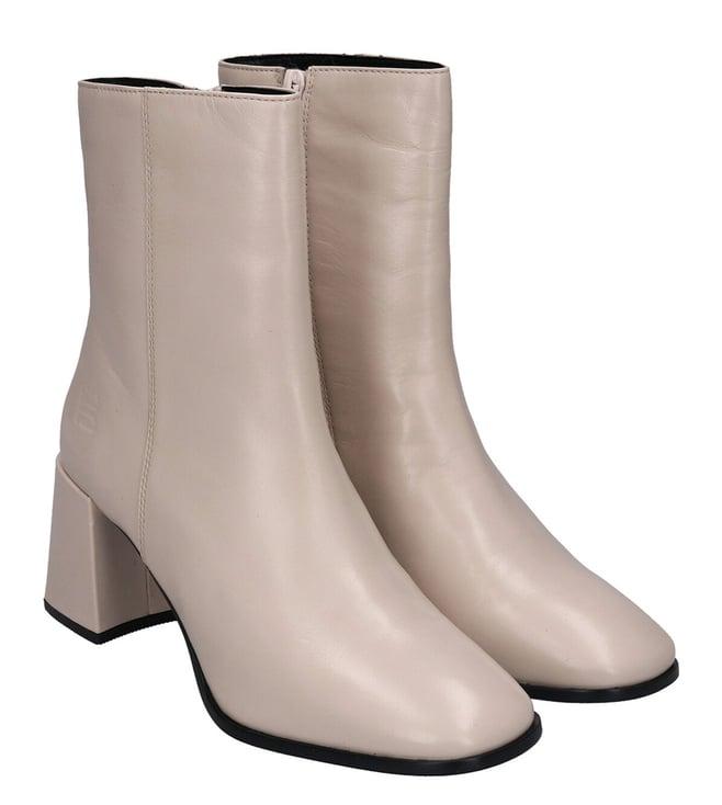 bagatt women's crema off white ankle boots