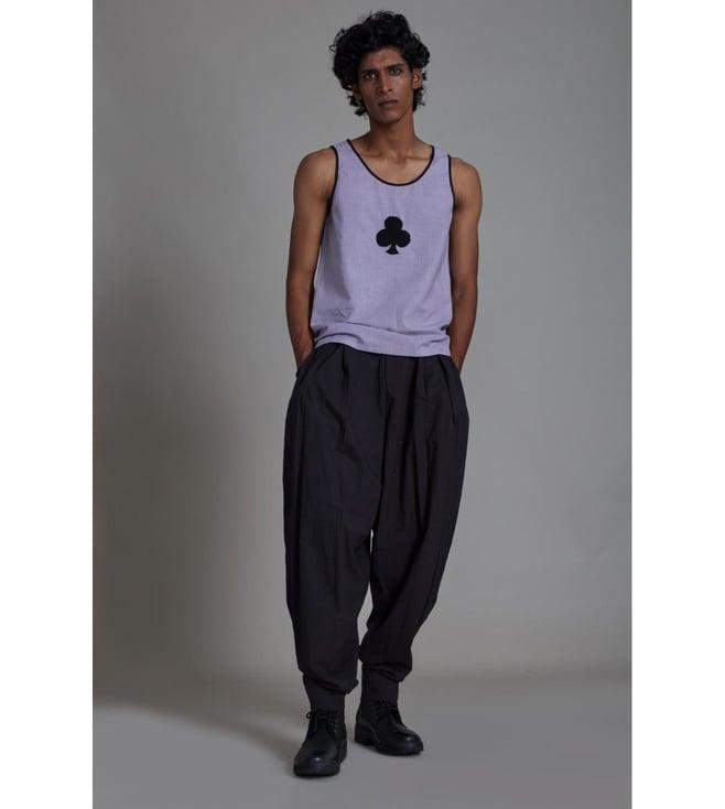 mati black taash balloon pants