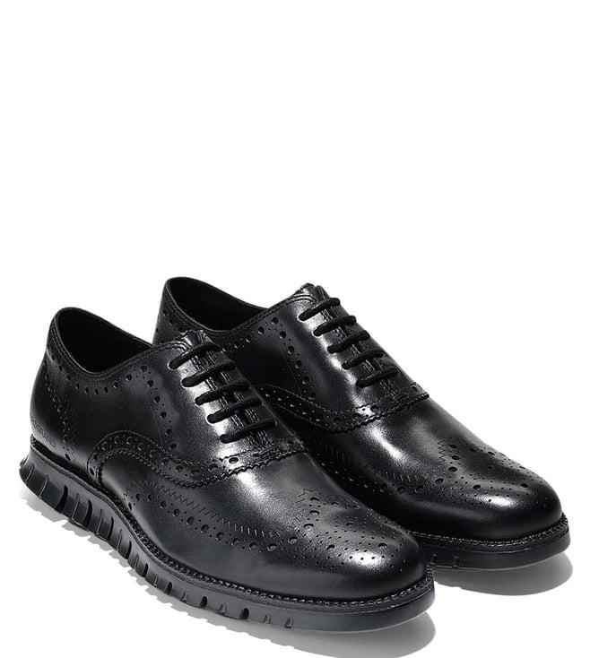 cole haan men's zerogrand black oxford shoes