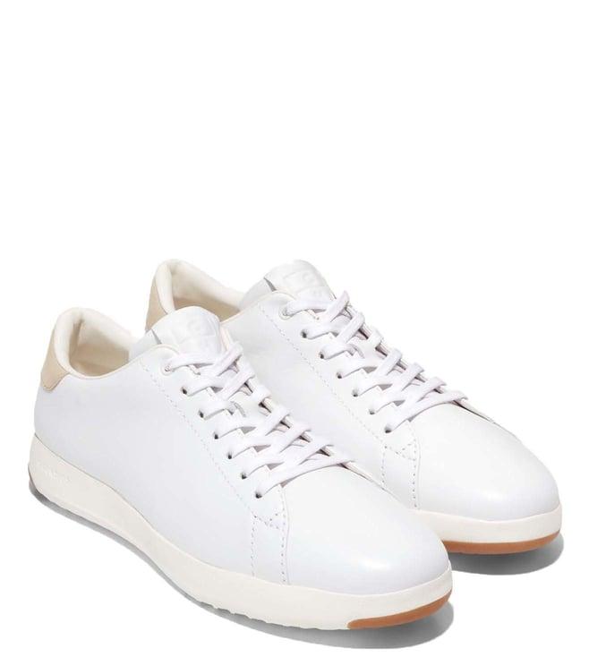 cole haan men's sport grandpro white sneakers