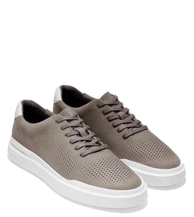 cole haan men's sport grandpro grey sneakers