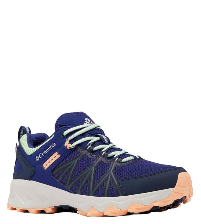 columbia women's peakfreak ii outdry blue sneakers