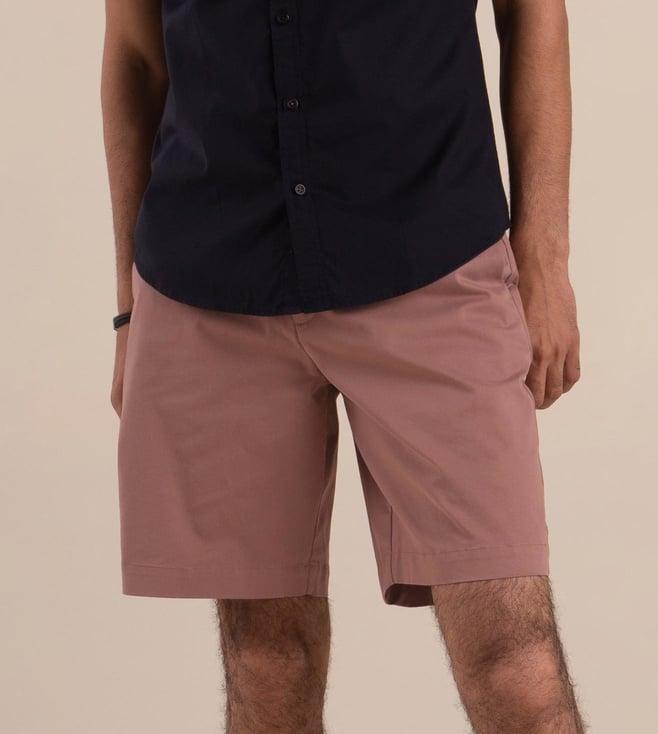 andamen pink lotus shorts - regular fit