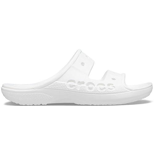 crocs unisex-adult baya sandal white sandal - 5 uk men/ 6 uk women (m6w8) (207627-100)