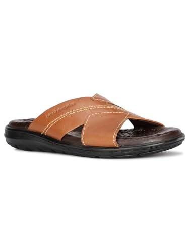 hush puppies men's charles mule slippers (8743853_tan_8 uk)