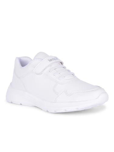 liberty kids schlpro-3 white school shoes - 6 uk