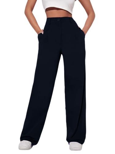 leriya fashion trouser for women | trouser pants for women | black trouser for women (xx-large, dark blue)