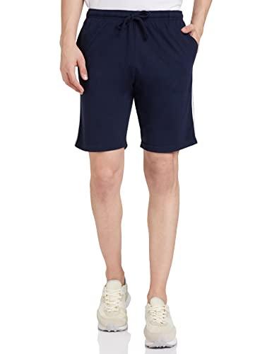 amazon brand - symbol men's regular shorts (ksh17-02_navy_x-large_navy_x-large)