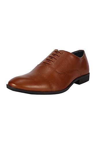 peter england men brown formal shoes-10 uk (44 eu) (pffl31998151)