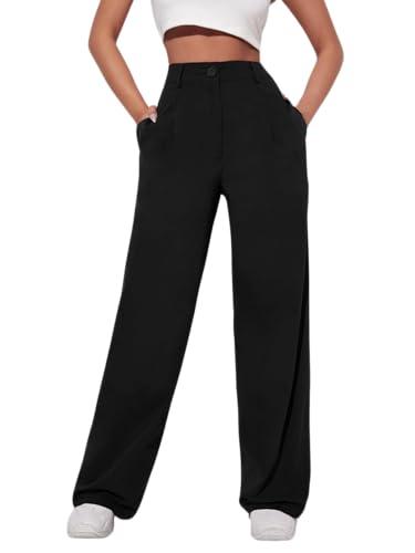 leriya fashion trouser for women | trouser pants for women | black trouser for women (medium, black)