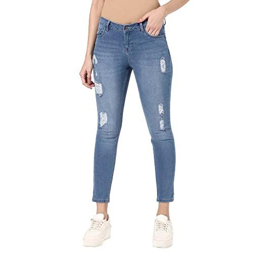 r&b women's regular jeans (322-0381wy080-1_blue_14)