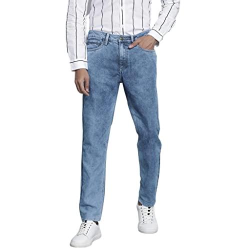 the indian garage co men's dad fit jeans (0622-rgddnm-05_blue_30)