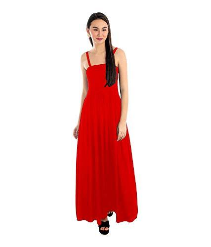 patrorna womens tulip maxi dress (svp10a057_red_7xl)