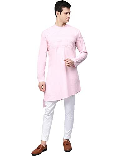 see designs pink cotton regular fit kurta yoke designs_sdmdwkt807l