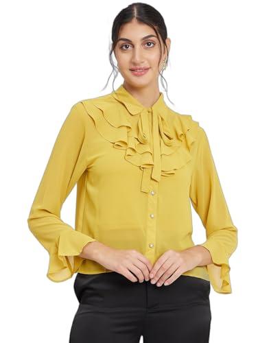 madame women yellow top