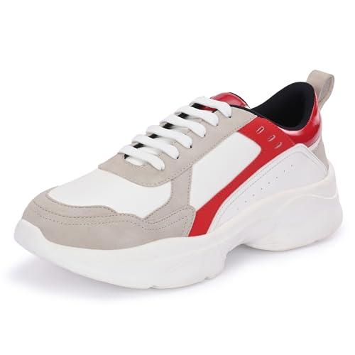 centrino women’s sneakers – comfort and style for all your casual outfits|fashion women shoes 7345-1 white-red