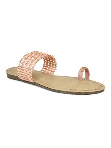 inc 5 womens flat 1011peach