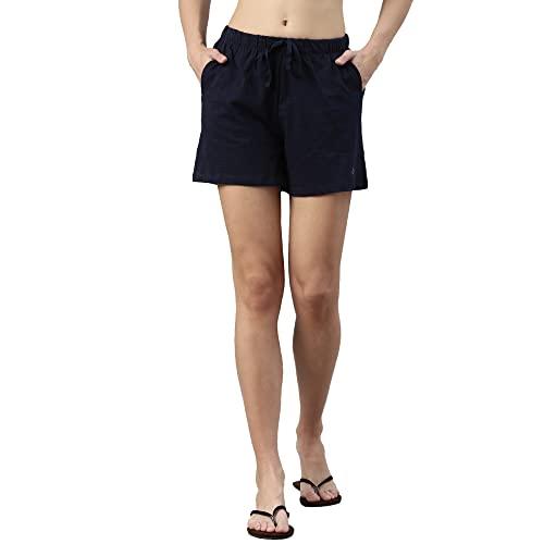 enamor e062 basic cotton shorts