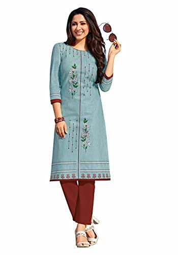 miraan cotton printed readymade kurti for women(sankurti833xxl, xx-large, green)