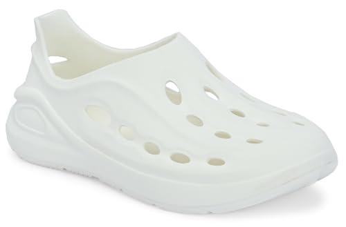 afrojack men's clogs croslite clog sw50 (white, 8)