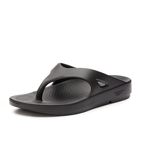 redtape men black sliders