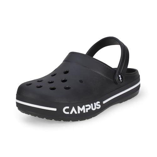 campus men's gc-4004 black clogs - 9uk/india gc-4004