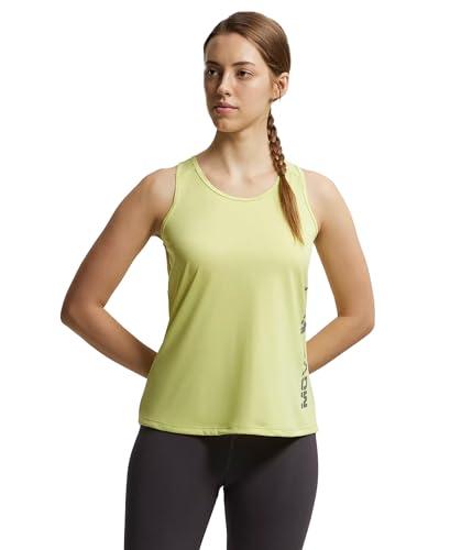 jockey womens relaxed fit polyester tank top with breathable mesh mw33_daiquiri green_s