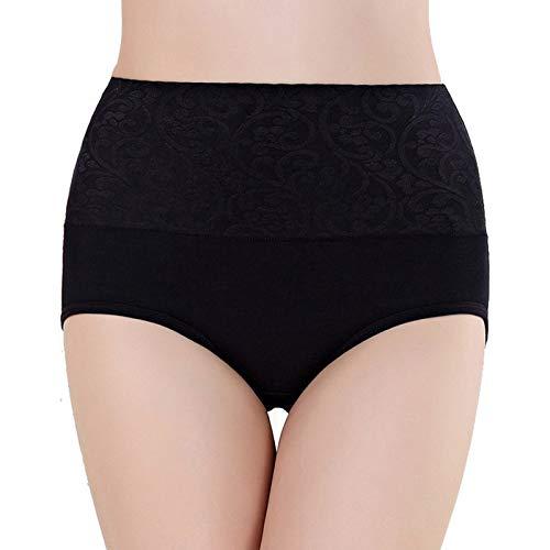 glamoras women's cotton hipsters (pack of 1) (gl-hwpanty-selfprint-black_black_free size)