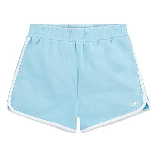 levi's girl's dolphin shorts (41h140-ben_porcelain blue