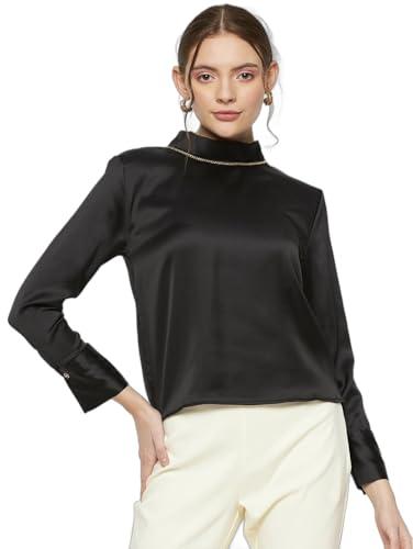 madame women black top