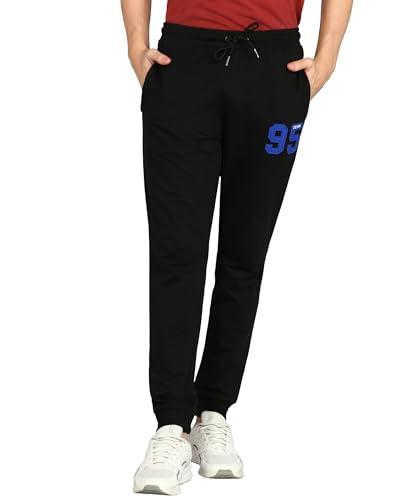 alan jones clothing men's slim fit track pants(jog18-d95-bck-m_black_medium)