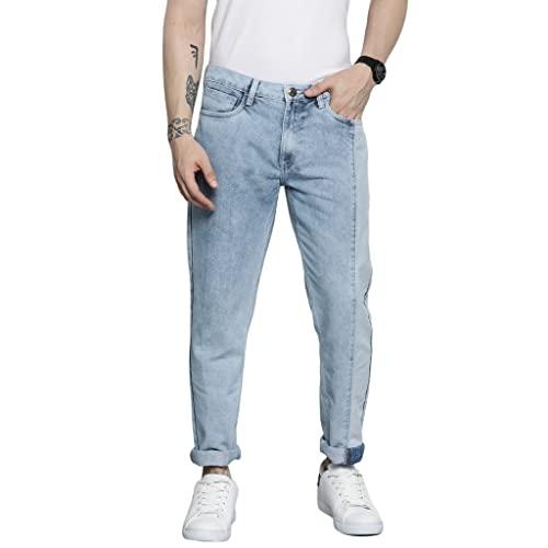 the indian garage co men's dad fit relaxed fit jeans (0722-rgddnm-13_blue_32)