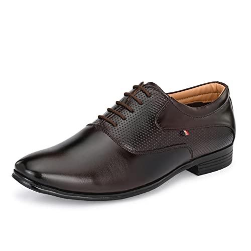 centrino men's 6036 brown formal shoes_9 uk (6036-02)