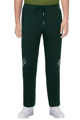 allen solly boy's regular track pants (abptergfz81129_green